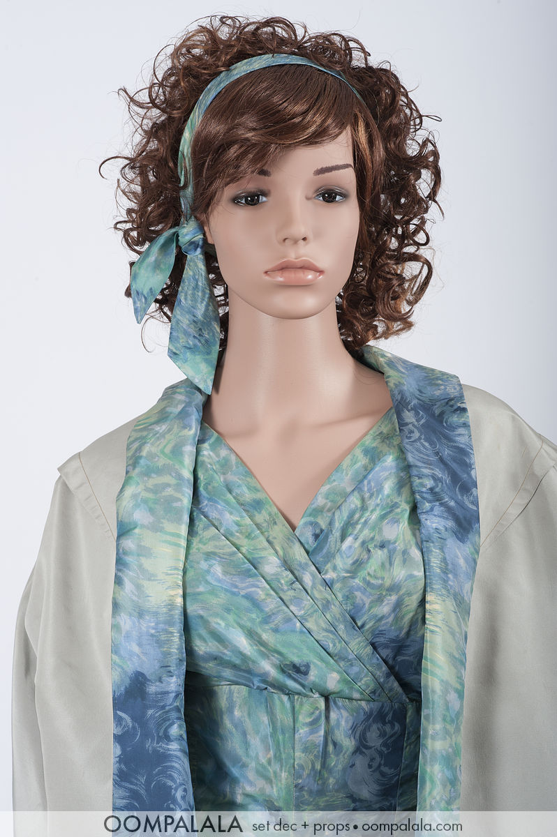blue watered silk dress with matching underlined coat, detail 7590 blue watered silk dress with matching underlined coat detail